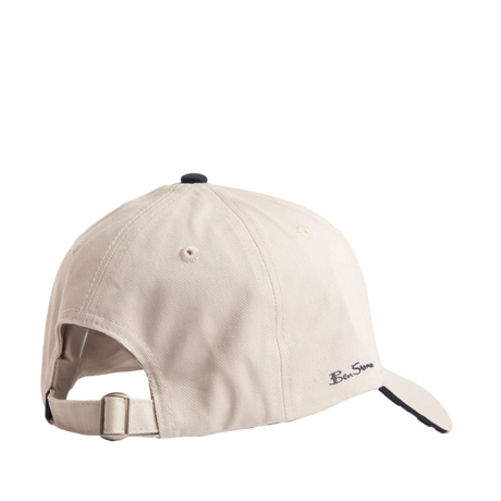 back view Ben Sherman Targy Peak Cotton Cap Plaster