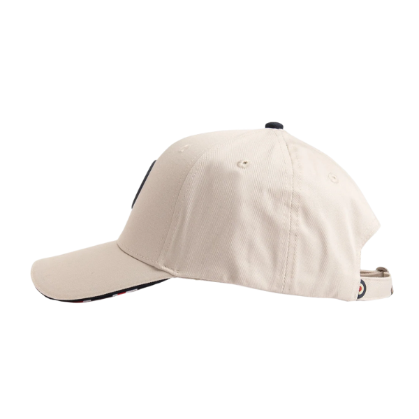 Side view Ben Sherman Targy Peak Cotton Cap Plaster