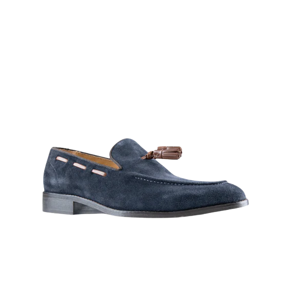 Tassel Loafer - Navy - view 2