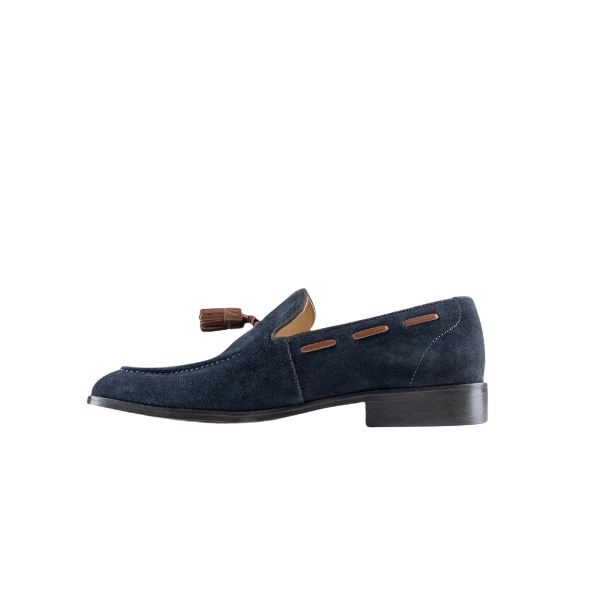 Tassel Loafer - Navy - view 4