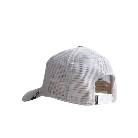 Back view Goorin Bros Thisaway Trucker Grey Mesh Cap