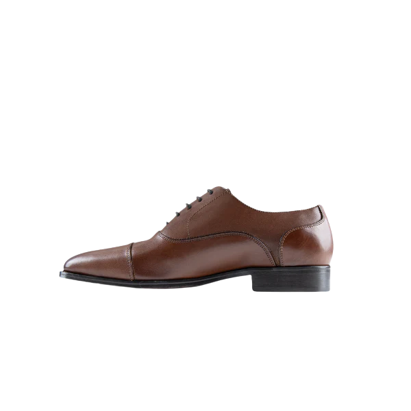 Toe Tap Oxford - Chocolate