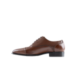 Toe Tap Oxford - Chocolate