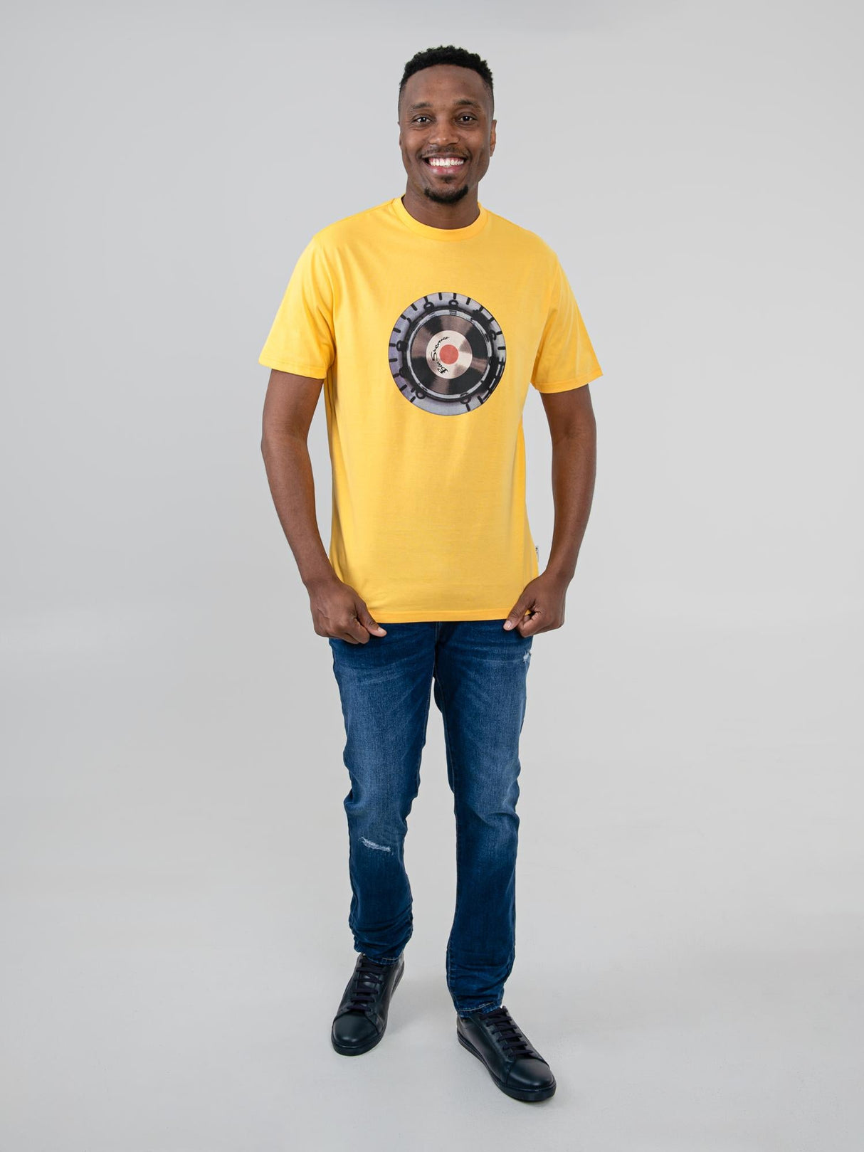 Turn It Up Tee - Banana