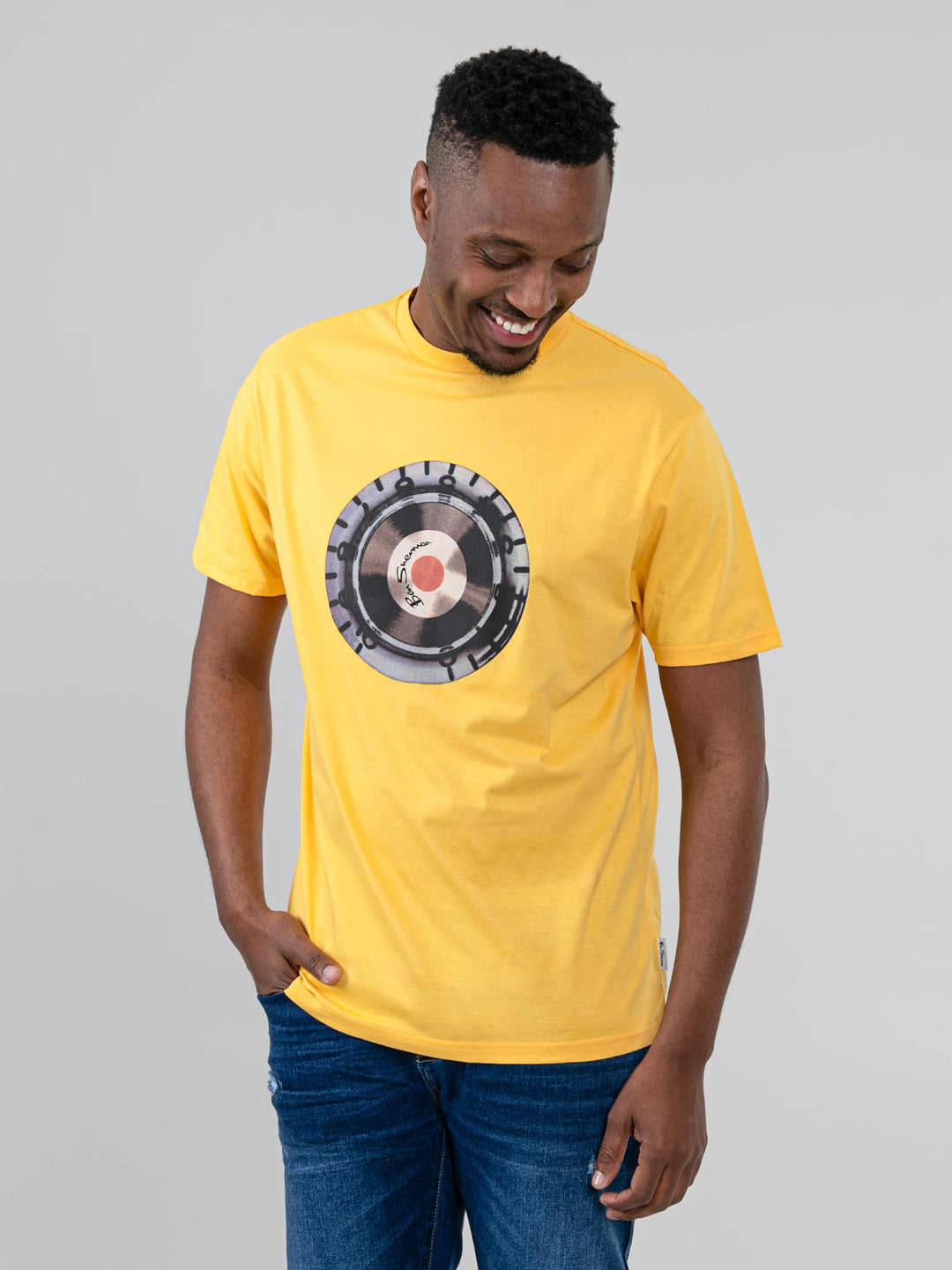 Turn It Up Tee - Banana