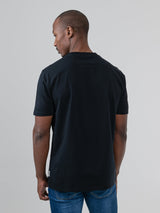 Typography Headphones Tee - Black