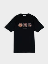 3 Ball Tee - Black