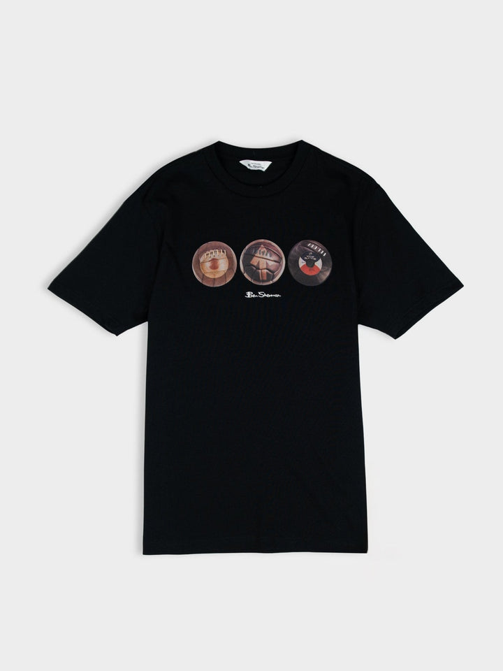 3 Ball Tee - Black