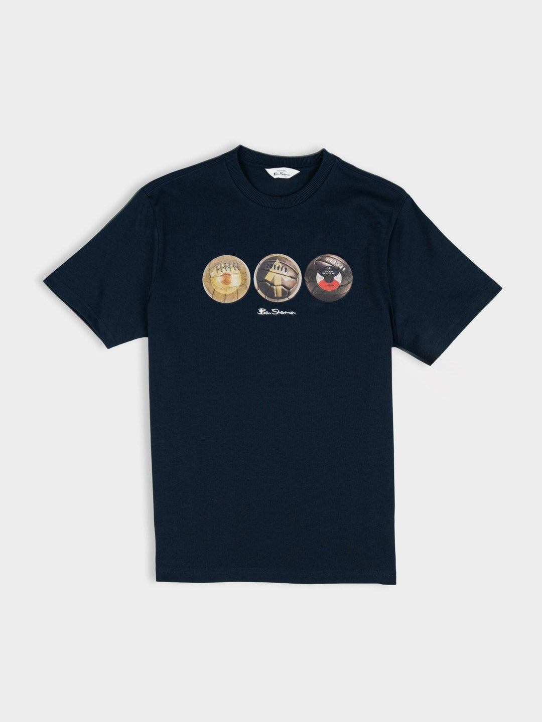3 Ball Tee - Navy