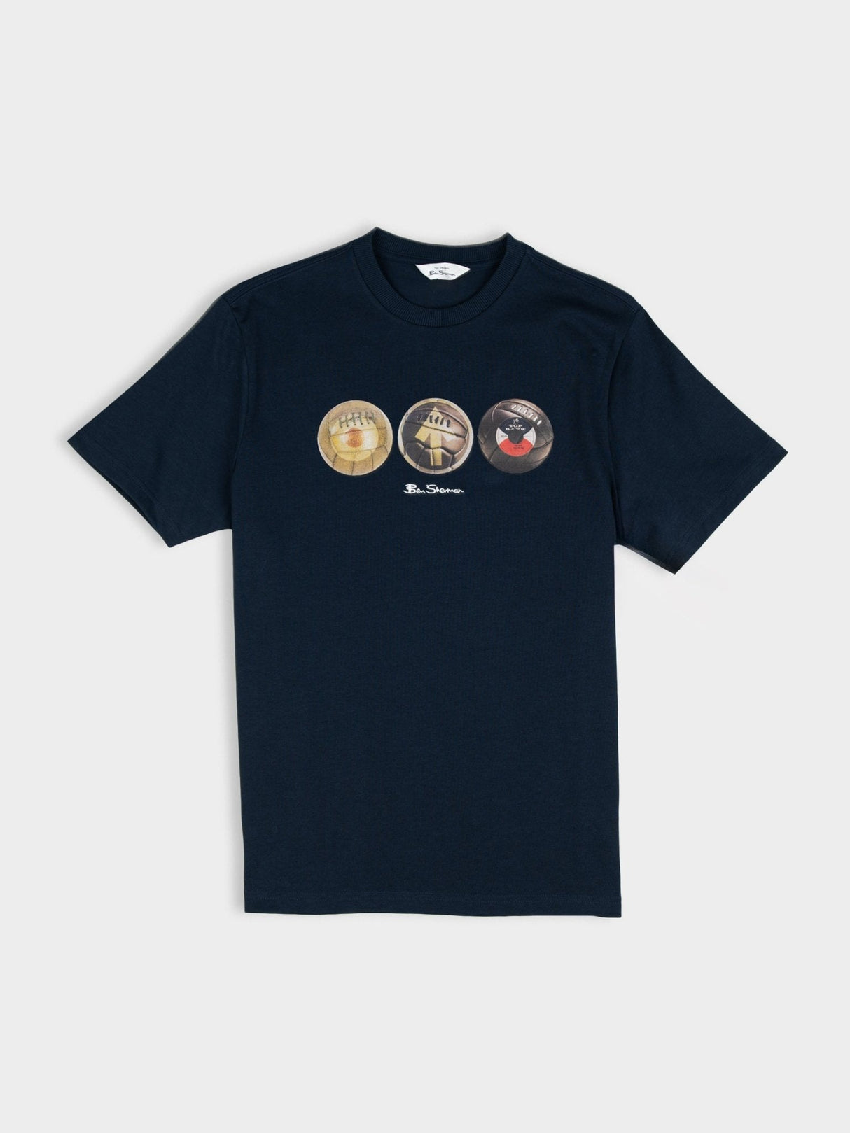 3 Ball Tee - Navy