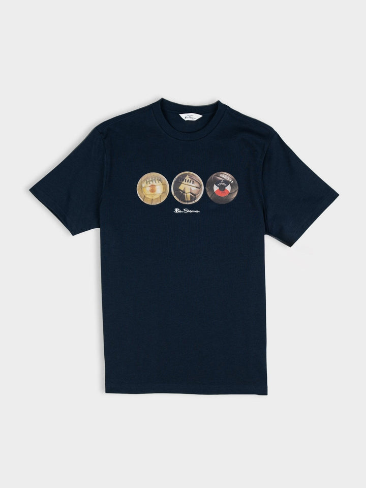 3 Ball Tee - Navy