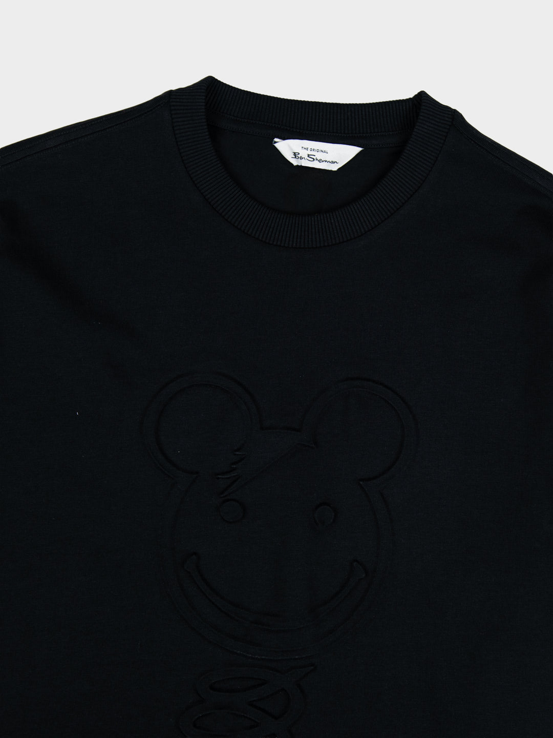 3D Embossed Bear 260g Tee Shirt - Black - view 2