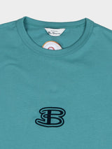 Ben Athleisure Tee - Aqua Teal