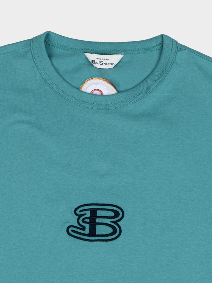 Ben Athleisure Tee - Aqua Teal - view 2
