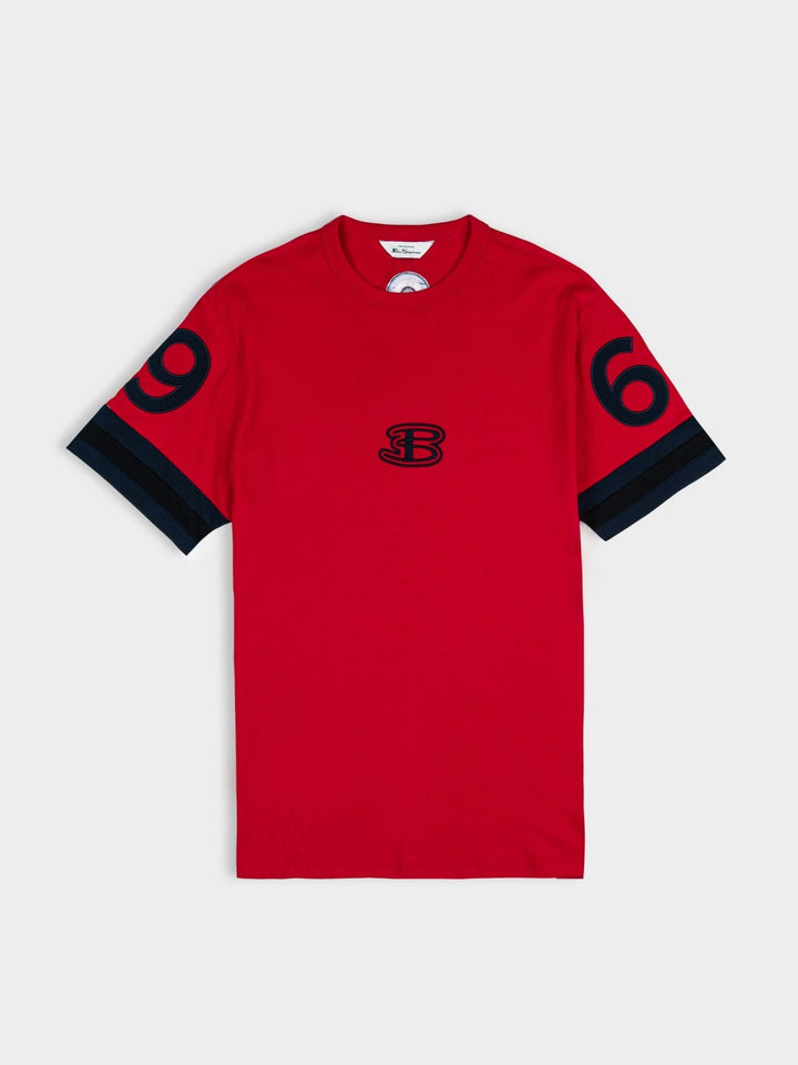 Ben Athleisure Tee - Red