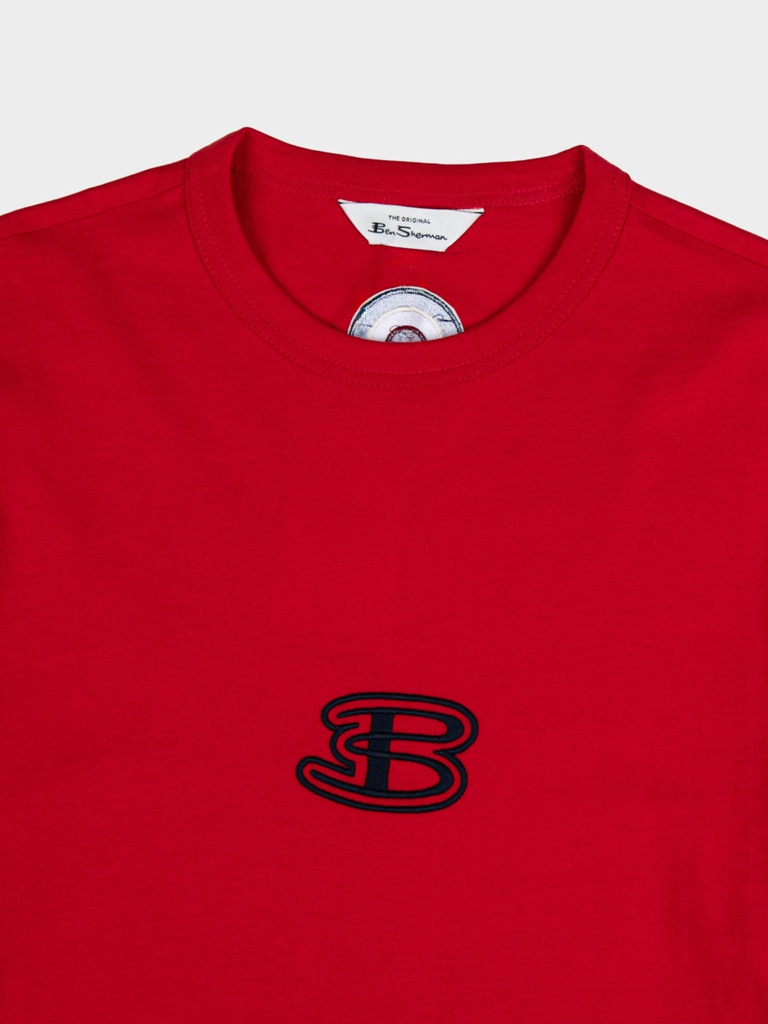 Ben Athleisure Tee - Red - view 2