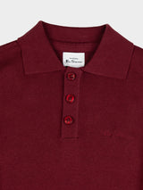 Knit Sportshirt - Berry