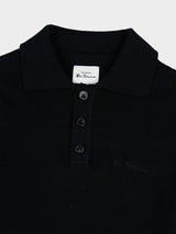 KNIT SPORTSHIRT BLACK