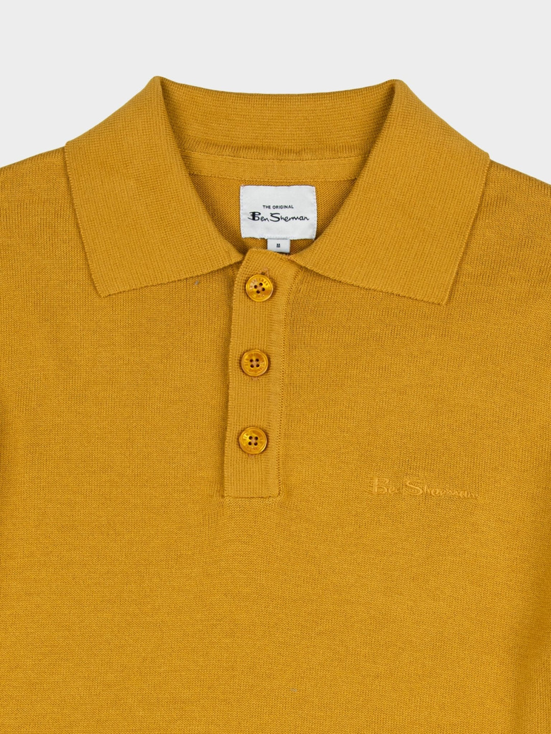 Knit Sportshirt - Dijon - view 2