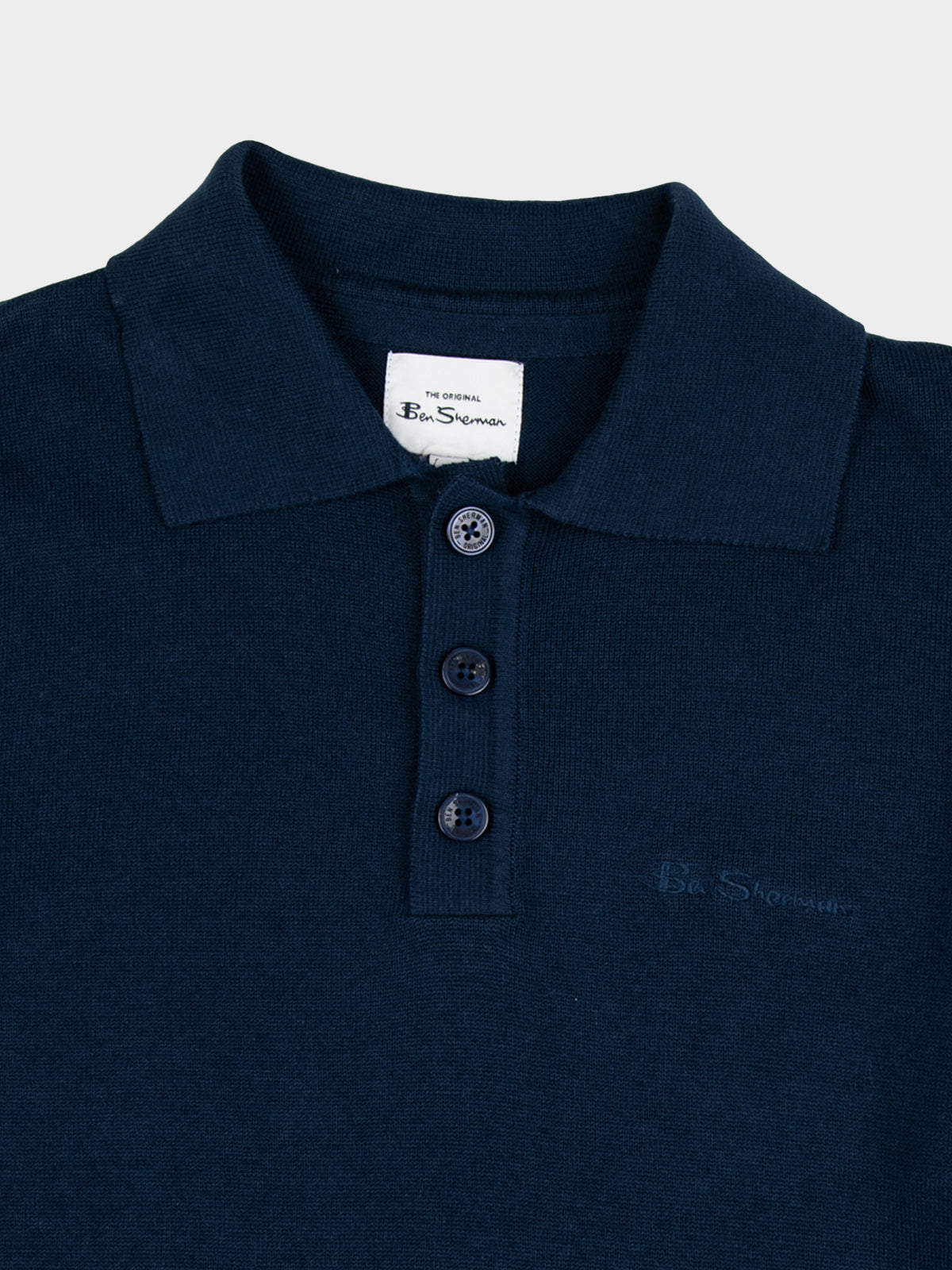 KNIT SPORTSHIRT - NAVY