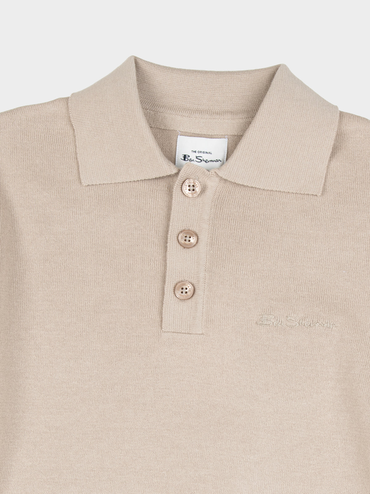 KNIT SPORTSHIRT - SUSTAINED GREY