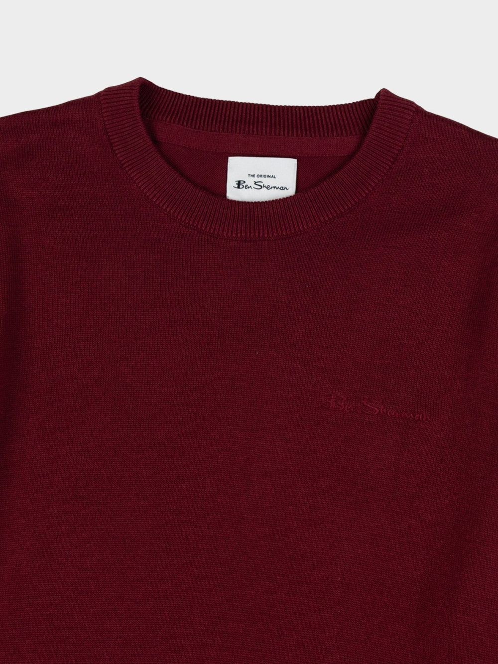 Crew Neck knit - Berry - view 2