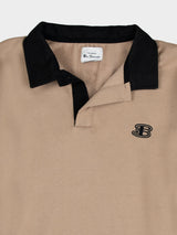 B Polo Sweater - Cornstalk