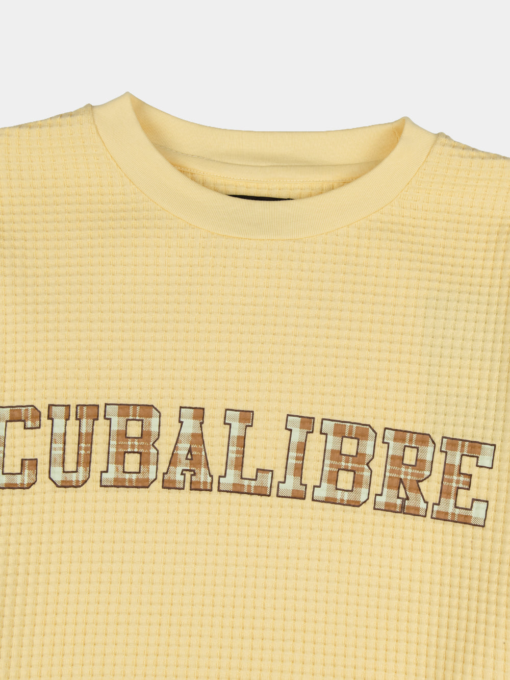Cuba Libre Crew Waffle Knit - Raphia - view 2