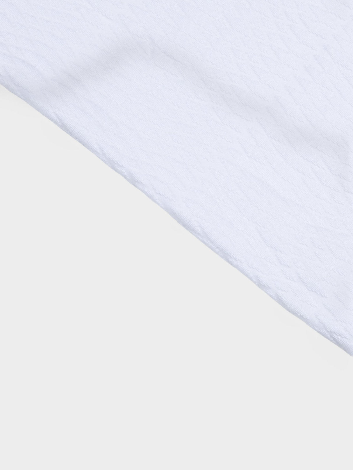 Knit scarf - White