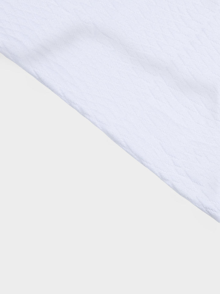 Knit scarf - White - view 2