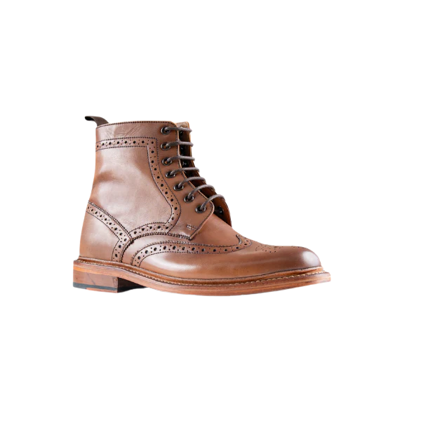 Walter Leather Boot - Tan - view 2