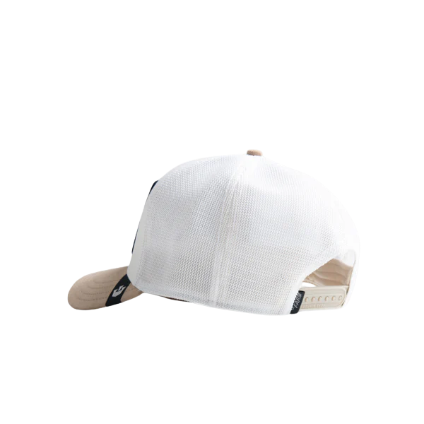 Back view of Goorin Bros Top Dog Suede Trucker Cap