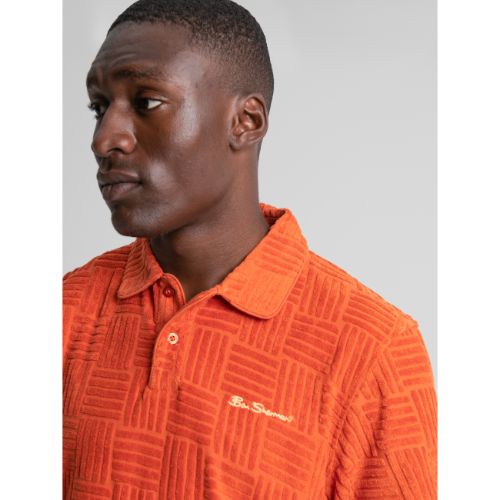 Terry Textured Polo - Mango