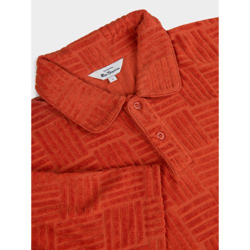 Terry Textured Polo - Mango