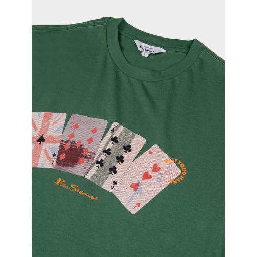 Playing Card Tee-Shirt - Rich Fern
